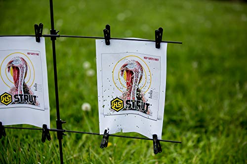 Full Size Turkey Shooting Practice Targets - 11 x 11 Inch, 12 Pack - One Size