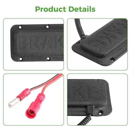 Golf Cart Brake Light Switch Pad for Yamaha, EZGO, Club Car