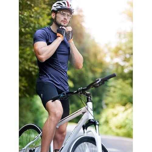 3&5 Pack Mens Athletic Shirts Performance Dry Fit Workout Gym Running Short Sleeve T-Shirt Moisture Wicking