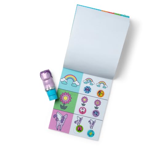 Melissa & Doug Sticker Wow! Purple Unicorn Bundle Stamper Toy - Glitter Unicorn