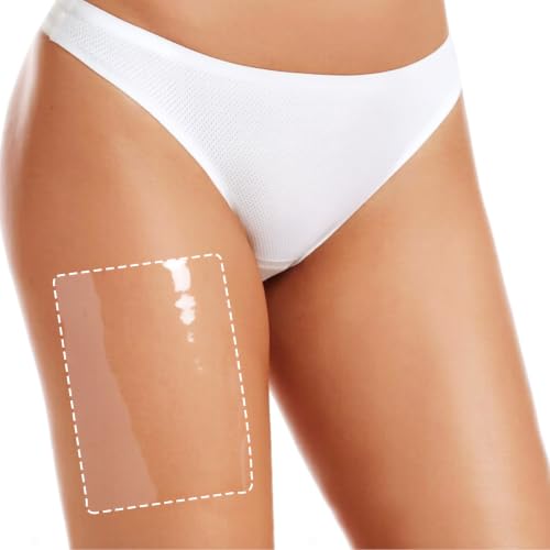 Women Thigh Lift Tape for Loose Skin, Waterproof Anti-Chafing Firming Patches - 10PCS