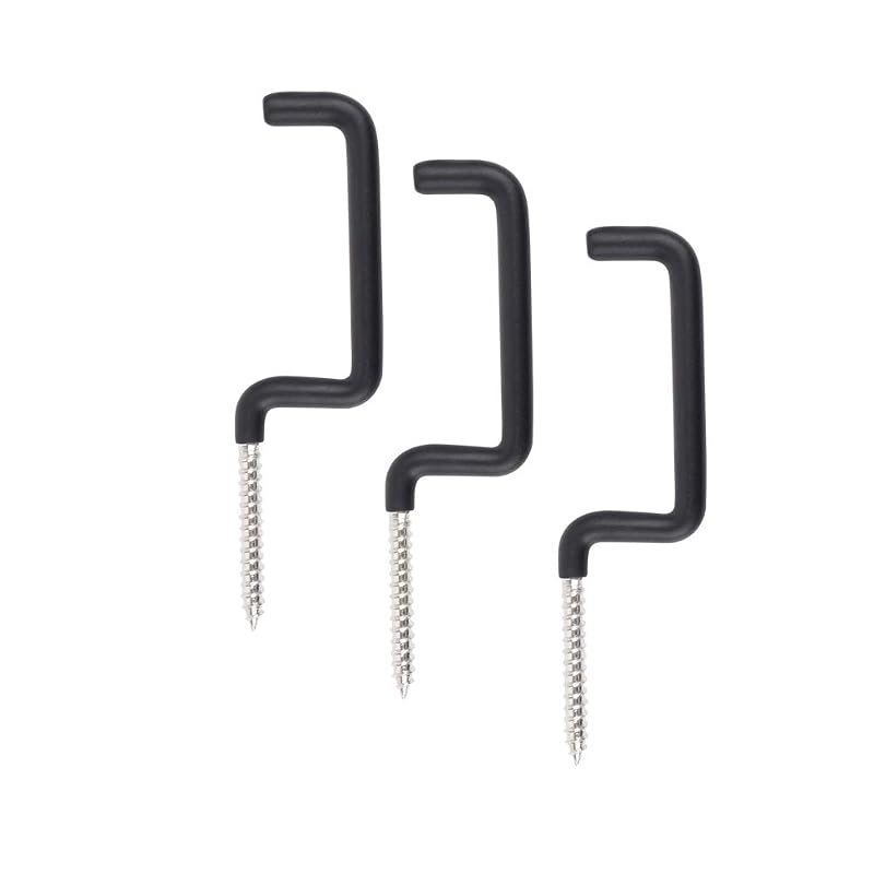 Archery Bow Hook Set 6pcs Real Tree Steel Hangers Outdoor Gear Holder Black