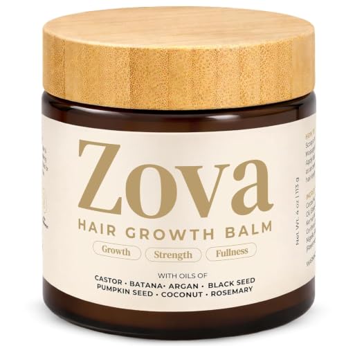 Hair Growth Balm with , Castor & Argan – Scalp Nourishing Treatment for All Hair Types