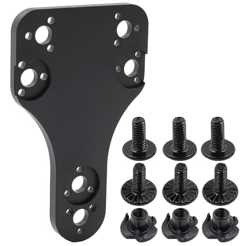 Blackhawk & Safari Land QLS Adapter Plate - Aluminum Holster Mount - BLACK