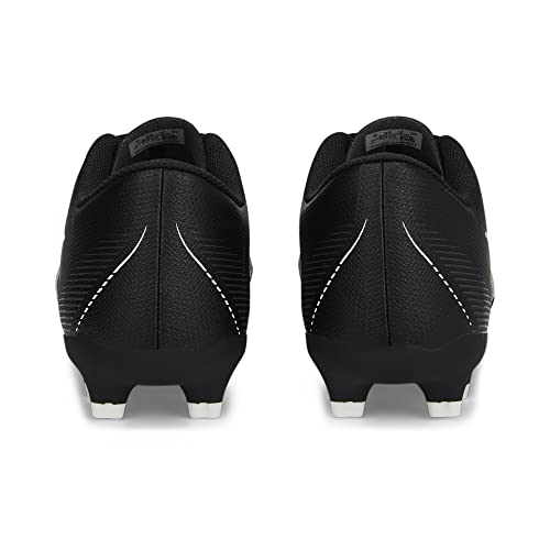 Soccer Cleats Men’s Ultra Play Firm Ground Football Shoes - Black White 9.5