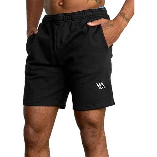 RVCA Mens Fleece Shorts