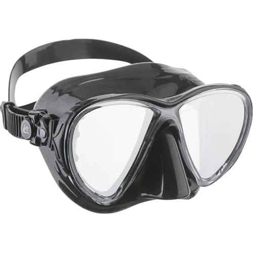 Cressi Scuba Diving Masks with Inclined Tear Drop Lenses for More Downward Visibility , Air and Eyes Evolution: Made in Italy