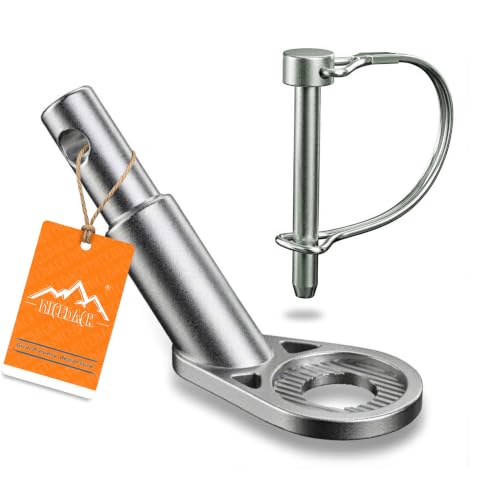 Bicycle Trailer Hitch Coupler 12mm for Most Bike Trailers Silver