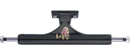 Slappy x Curb Killer Skateboard Trucks ST1 Inverted Matte Black 9.0" Pair