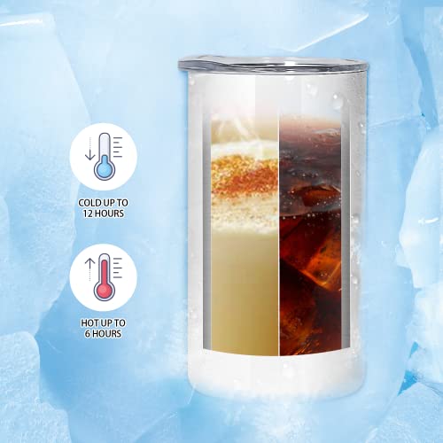 12 Pack 12oz Sublimation Tumblers with Lids & Straws - Kids Stainless Steel Insulated