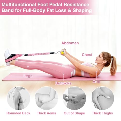 20-40LBS Resistance Bands Set with Handles for Full Body Workout