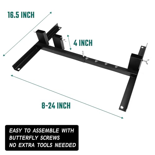 Shooting Target Stand with Paper Targets - Adjustable, Durable Iron Frame for Range & Practice