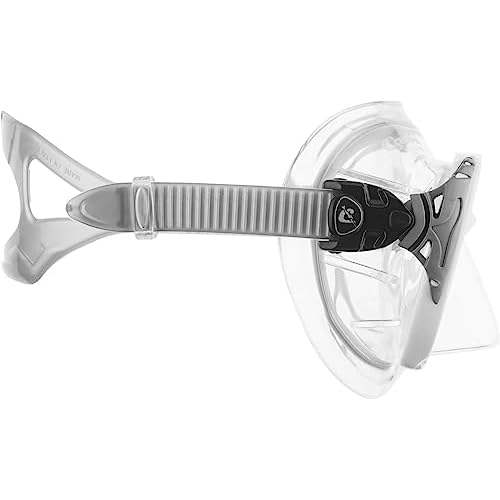 Cressi Adult High-End Scuba Diving Mask, Made in the Revolutionary Crystal Silicone - Big Eyes Evolution Crystal: Made in Italy