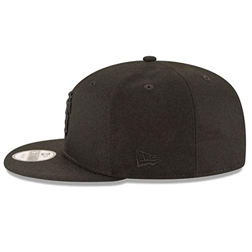 San Francisco Giants 9FIFTY Snapback Hat - Black On Black OSFM