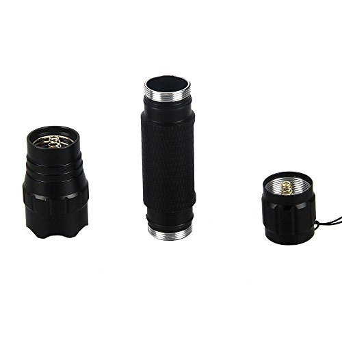 Super Bright Tactical Flashlight WF-501B L2 LED 1200 Lumens with Barrel Mount - Hunting, Camping, Outdoor