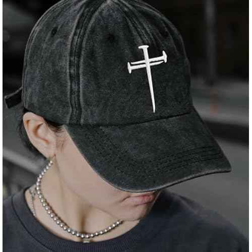 Christan Jesus Cross Baseball Cap Embroidered Dad Hat