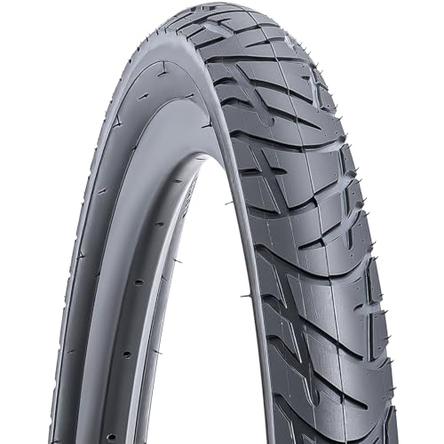 Bike Tires 26x2.10 Folding Rubber Tires Black02 for Road Bikes - 2 Pack