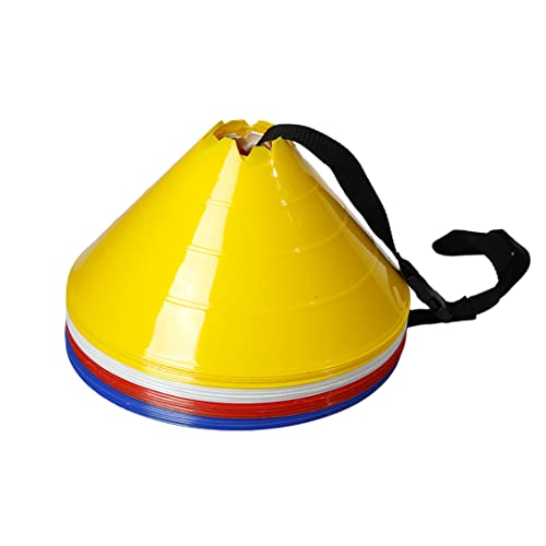 High Visibility Jumbo Soccer Cones for Agility and Speed Training