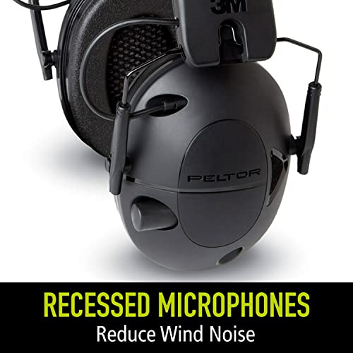Peltor Sport Tactical 100 Electronic Hearing Protector, Ear Protection, NRR 22 dB, Ideal for the Range, Shooting and Hunting, TAC100-OTH