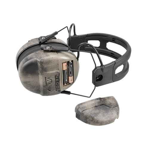 Walker's Recon Digital Muffs - Durable IPX4 Resistant Shooting Hearing Protection Electronic Muffs, 2 AAA Batteries Included