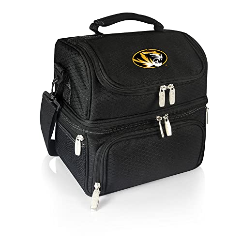 PICNIC TIME NCAA Nebraska Cornhuskers Pranzo Lunch Bag - Insulated Lunch Box with Picnic Set - Lunch Cooler Bag