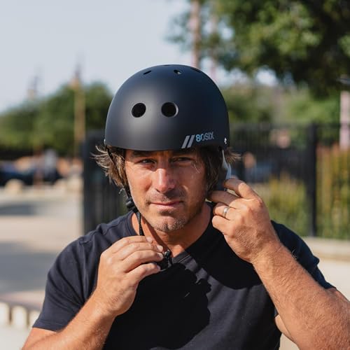 80SIX Triple Certified Multisport Helmet - Ideal for Bike, Scooter, Skateboard, Roller Skate and Inline Skate