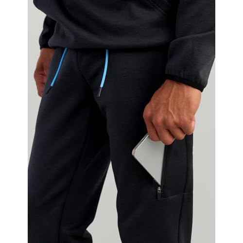 HUK Mens Coldfront+ Jogger Sweatpants, Comfortable Cold Weather Athletic Pants for Men