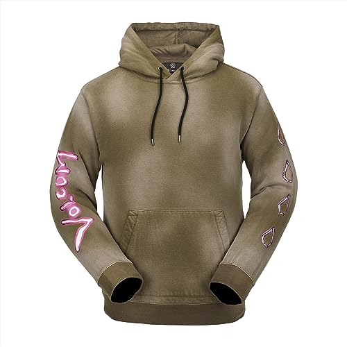 Volcom mens Di Pullover Hooded Riding Snowboard Fleece Sweatshirt