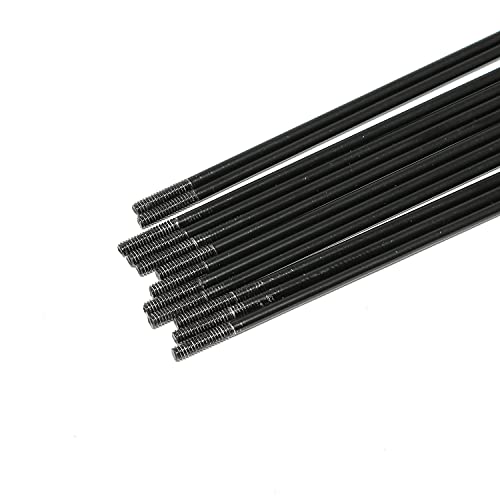 12pcs Bicycle Spokes 260mm 14G Stainless Steel for Mountain & Road Bikes