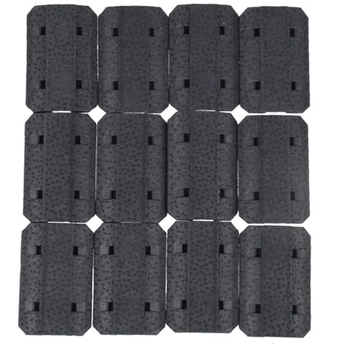 12 Pack Cable Clips for Pressure Switch M-Rail - Black Wire Guides