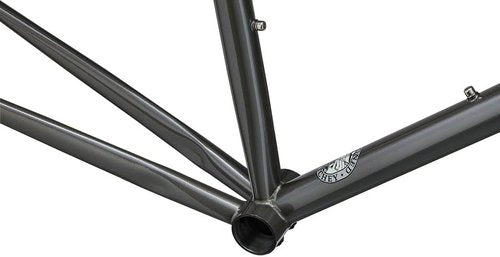 Ritchey Road Logic Frameset - 700c, Steel, Gray, 53cm