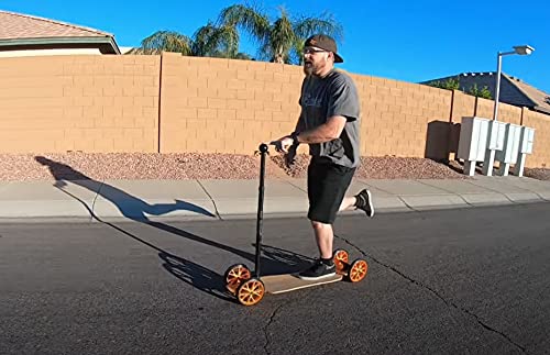 Removable Skateboard Handle for Balance Training and Learning