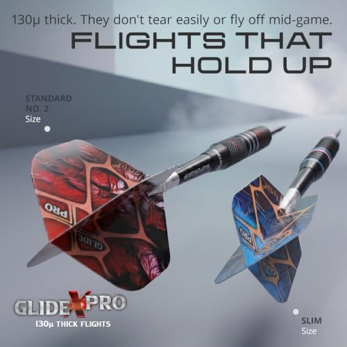 Urban Legends Steel Tip Darts 12-Pack with 4 Weights & Multi-Zone Grips - Manhattan Midnight Variation