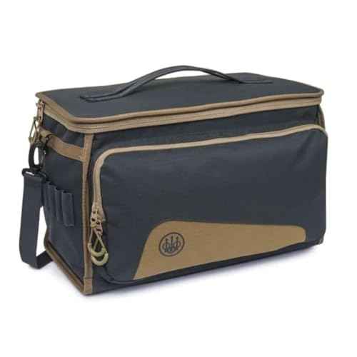 Beretta Gamekeeper EVO Durable Lightweight Functional Outdoor Hunting Shooting Tactical Zippered Cartridge Bag 250 with Adjustable Shoulder Strap | Capacity of 10 Boxes x 25 Cartridges