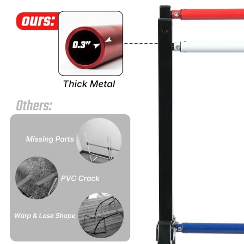 Metal Ladder Toss Game Set for Outdoor Games - Flag Variation