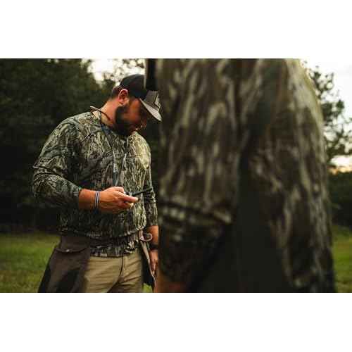 Mossy Oak Vintage Crewneck Sweatshirt for Men | Hunting Camo Shirt with Soft Cotton Blend for Casual Wear, Camping, & Hiking