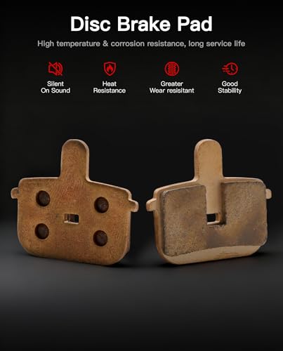 4mm Scooter Brake Pads for Ninebot Max G3 - Heat and Wear Resistant, 1 Pair