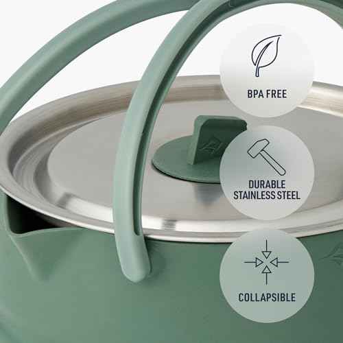 Sea to Summit Detour Stainless Steel 1.6 Liter Collapsible Camp Kettle