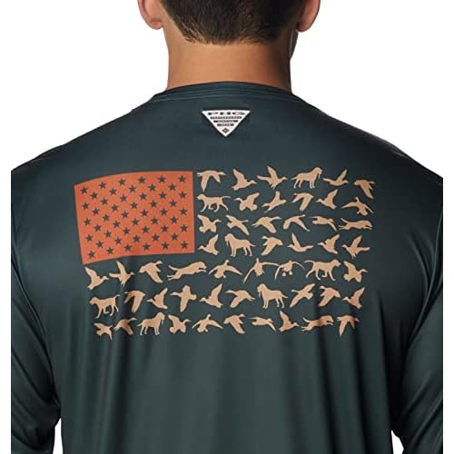 Columbia Men's PHG Terminal Shot Game Flag Long Sleeve