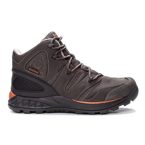 Propet Mens Veymont Round Toe Hiking Hiking Casual Boots Ankle - Black