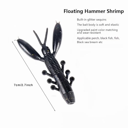 Fishing Lures Kit Set - 38pcs Artificial Bait for Trout Bass Salmon