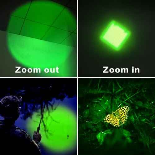 3 Pack Multi-Colored Light Flashlight Set: Red, Green, Blue LED Flashlights for Night Activities, Optical Effects