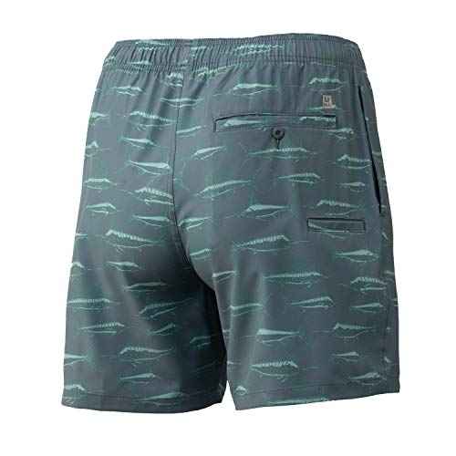 HUK Mens Playa Short|Quick-Drying Fishing & Swimming Shorts +UPF 30