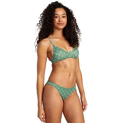 RVCA Womens Swimsuit Bikini Bottom Medium Cut