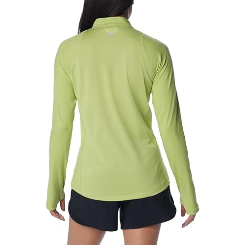 Columbia Women's Endless Trail 1/2 Zip Mesh Long Sleeve