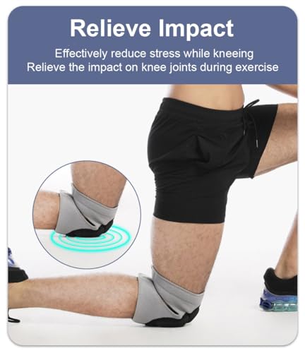 X-Large Black Knee Pads for Sports & Work - Unisex Volleyball, Wrestling, Snowboarding Gear