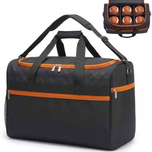 Football Equipment Carry Bag Fits 6 Official Size Footballs Durable Oxford Storage