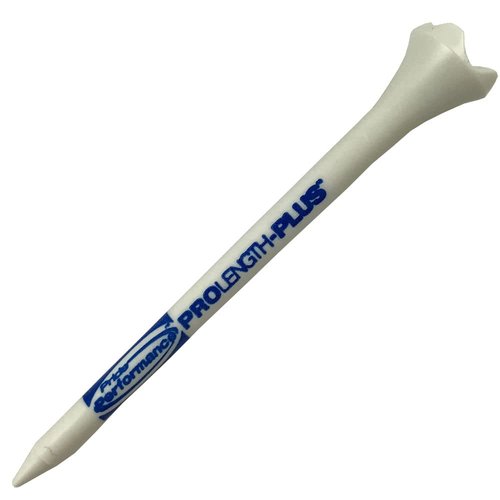 Pride PTS Plastic Golf Tees - 30 Count, 3 1/4 Inch - #1 Tee on Tour - Striped for Height Consistency - Improve Distance and Accuracy