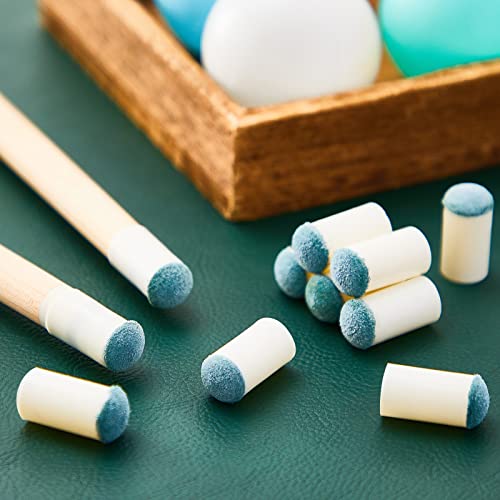 12mm Pool Cue Tips 100 Pcs Leather Replacement Billiard Stick Tips