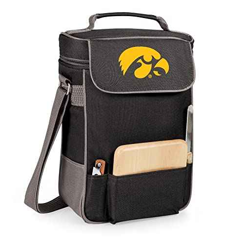 NCAA Duet Insulated Wine and Cheese Tote with Team Logo